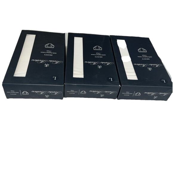 Brooks Brothers Men 3 Pack Stretch Brief size L fits 38-40 NEW - Picture 3 of 5